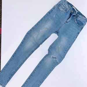 Klique B. Distressed Blue Jeans size 0